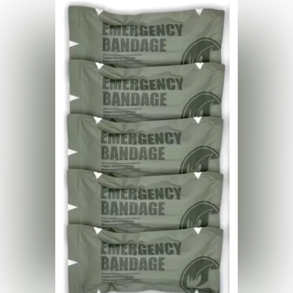 5-Pack RHINO RESCUE 6" Emergency Compression Bandage Israeli First Aid Kit - Picture 1 of 4
